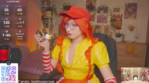 koshkasenpai online show from 11-21-25, 03:00