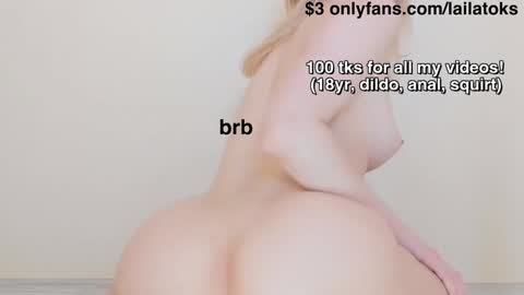Snapshot of lailatoks chatting on 12-24-24, 12:11 lailatoks - TIP 100 tks  get all my videos 22 VIDEOS SQUIRT PUSSY DILDO online show from 12-24-24, 12:11