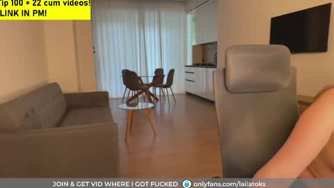 Snapshot of lailatoks chatting on 05-19-26, 06:31 lailatoks - TIP 100 tks get all my videos 22 VIDEOS SQUIRT PUSSY DILDO online show from 05-19-26, 06:31