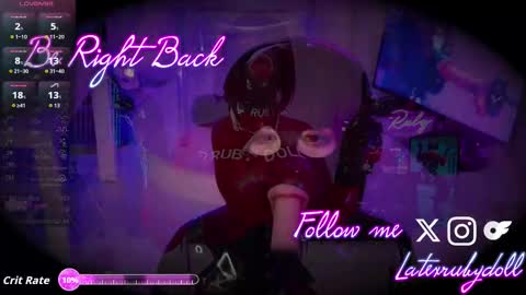 Latex Ruby online show from 11-28-25, 03:31