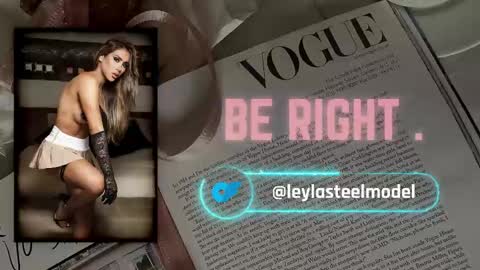 Snapshot of leyla_steel chatting on 05-06-26, 01:16 INSTA leylasteel model online show from 05-06-26, 01:16