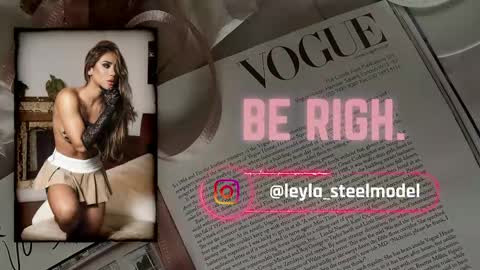 Snapshot of leyla_steel chatting on 05-09-26, 04:12 INSTA leylasteel model online show from 05-09-26, 04:12