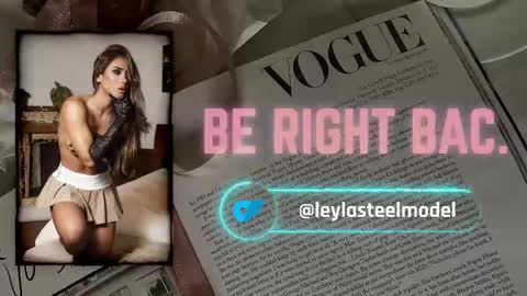Snapshot of leyla_steel chatting on 05-23-26, 04:00 INSTA leylasteel model online show from 05-23-26, 04:00