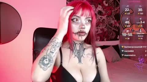 Snapshot of lilithmadness chatting on 01-09-25, 06:27 Lilith online show from 01-09-25, 06:27