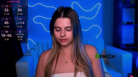 Snapshot of luckybabymeow chatting on 05-27-26, 01:57 Mila Sweetheart online show from 05-27-26, 01:57