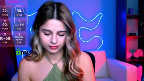 Snapshot of luckybabymeow chatting on 06-16-26, 07:27 Mila Sweetheart online show from 06-16-26, 07:27