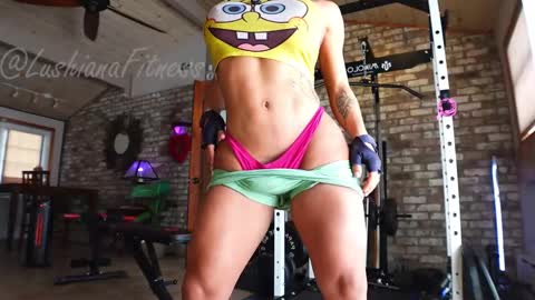 Snapshot of lushianafitness chatting on 02-18-25, 06:26 SHOWS ALL MONDAY WEDNESDAYFRIDAYSATURDAY  IN THE MORNING online show from 02-18-25, 06:26