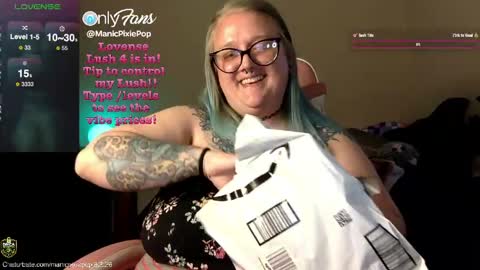 Snapshot of manicpixiepop chatting on 05-06-26, 12:08 ManicPixiePop online show from 05-06-26, 12:08