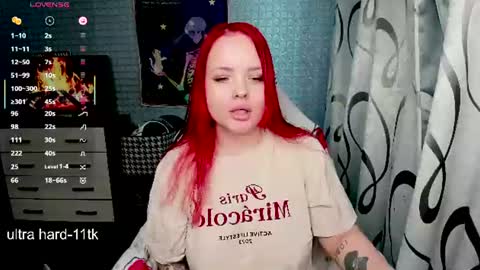 Snapshot of marcelinepeach chatting on 06-27-26, 10:31 Sara online show from 06-27-26, 10:31