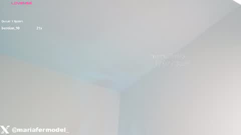 Snapshot of mariafer05 chatting on 07-12-26, 03:03 Maria Fer online show from 07-12-26, 03:03