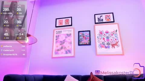 Snapshot of melissa_koster chatting on 05-13-26, 05:38 Melissa 3 online show from 05-13-26, 05:38
