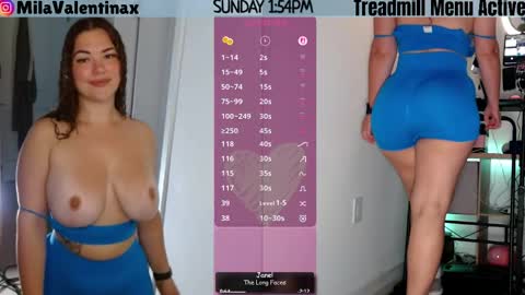 Snapshot of milavalentinax chatting on 04-26-26, 05:54 Mila Valentina online show from 04-26-26, 05:54