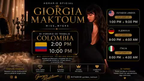 Goddess Myers  thumb up is important for me kisses  online show from 07-22-26, 09:12