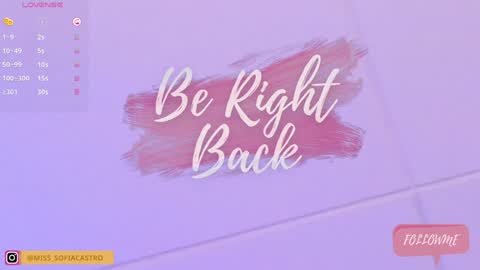 Sofia Castro online show from 01-16-25, 11:37