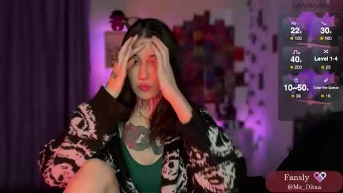 Dita online show from 02-15-26, 07:21