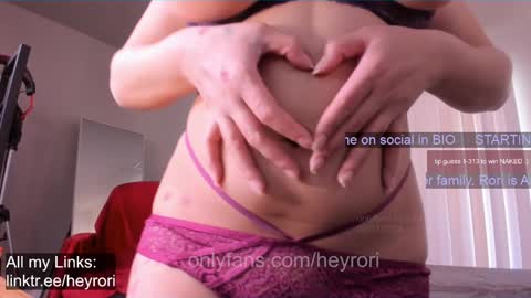 R o r i  SnapChat heyroriv2 wednesday - sunday Noon oclock mountain - 5pm mountain online show from 01-25-25, 07:39