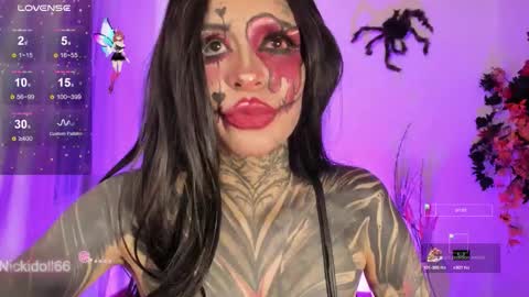 Snapshot of nicki_1 chatting on 10-31-25, 05:30   Help me reach 100 thumbs up online show from 10-31-25, 05:30