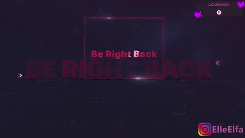 ElfaElle Im online .Wednesday Thursday Friday Saturday Sunday from 10pm to 2am  GMT3 online show from 04-19-26, 02:49