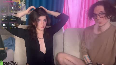 Snapshot of pocket_lovers chatting on 03-05-25, 09:49 Cute Sofia and Handsome Richy online show from 03-05-25, 09:49