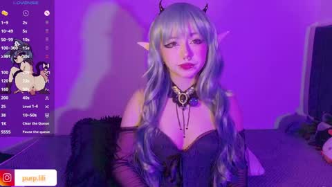 Snapshot of purplelilith3 chatting on 05-15-26, 03:02 Purple Lilith online show from 05-15-26, 03:02