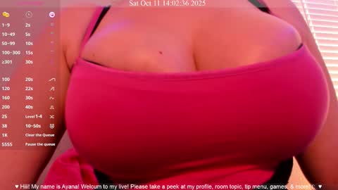 Ayana Delatorre online show from 10-11-25, 09:02
