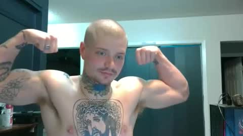 Snapshot of redinthebed chatting on 03-26-26, 03:01 InkedGinger online show from 03-26-26, 03:01