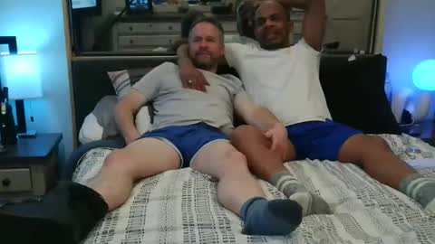 Snapshot of rjandscooter chatting on 02-22-26, 10:25 RJandScooterRJ-black guySc-white guy online show from 02-22-26, 10:25