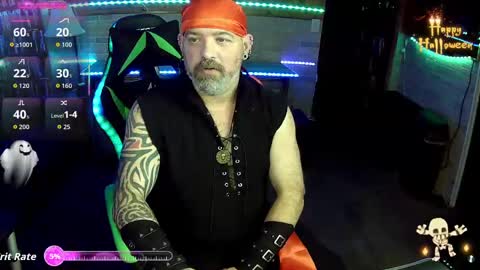 Snapshot of robun1801 chatting on 10-31-25, 12:22 Tequila and Whiskey online show from 10-31-25, 12:22