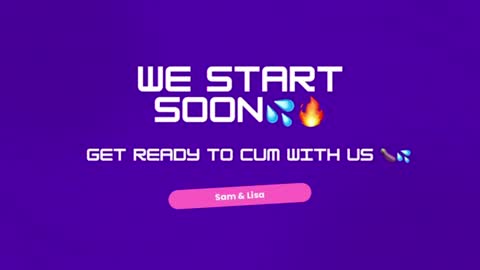 Snapshot of sam_and_lisa_ chatting on 06-10-26, 11:03 sam_and_lisa_ online show from 06-10-26, 11:03