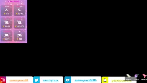 Sammy Raxx online show from 12-20-24, 08:01