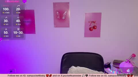 Snapshot of sampuckettbaby chatting on 05-02-26, 05:07 sampuckettbaby online show from 05-02-26, 05:07