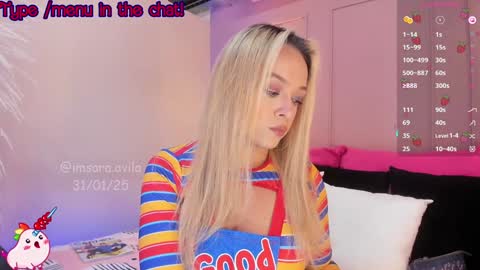 Snapshot of saraavila_ chatting on 01-31-25, 10:21 SaraAvila online show from 01-31-25, 10:21