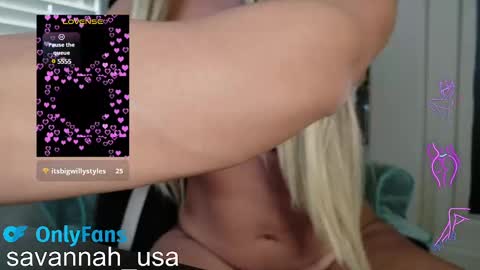 Onlyfans Savannah usa online show from 01-27-25, 07:13