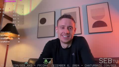 Snapshot of seb_tv chatting on 12-07-24, 03:58 Sebastian online show from 12-07-24, 03:58
