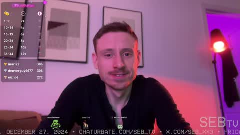 Snapshot of seb_tv chatting on 12-28-24, 05:55 Sebastian online show from 12-28-24, 05:55