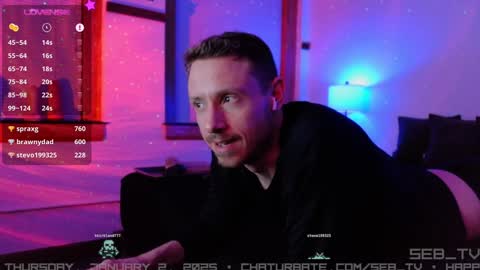 Snapshot of seb_tv chatting on 01-03-25, 04:22 Sebastian online show from 01-03-25, 04:22