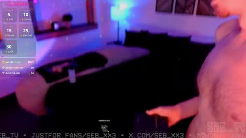 Snapshot of seb_tv chatting on 01-13-25, 09:08 Sebastian online show from 01-13-25, 09:08