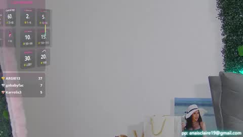 Snapshot of sexyclaireanais chatting on 10-26-25, 06:47 sexyanais online show from 10-26-25, 06:47