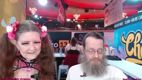 Sexy Sandra    and Sir Christopher online show from 01-17-25, 11:07