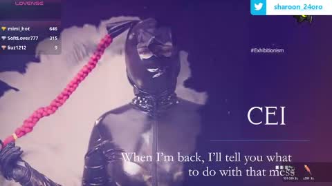 Snapshot of sharoon_gold chatting on 05-31-26, 01:51 Your mistress Sharon online show from 05-31-26, 01:51