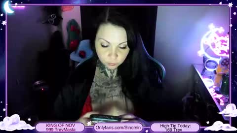 Sinomin online show from 11-21-25, 05:06