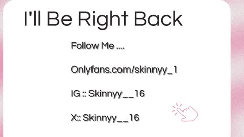 Snapshot of skinnyy__016__ chatting on 07-26-26, 10:00 Skinnyy online show from 07-26-26, 10:00