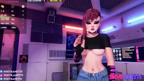 Snapshot of skyeanette chatting on 01-19-25, 02:15 SkyeAnette online show from 01-19-25, 02:15