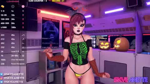 Snapshot of skyeanette chatting on 10-18-25, 01:08 SkyeAnette online show from 10-18-25, 01:08