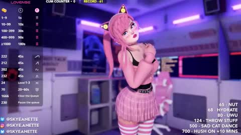 SkyeAnette online show from 11-22-25, 02:10