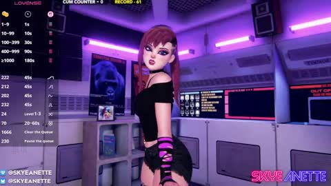 Snapshot of skyeanette chatting on 06-01-26, 01:07 SkyeAnette online show from 06-01-26, 01:07
