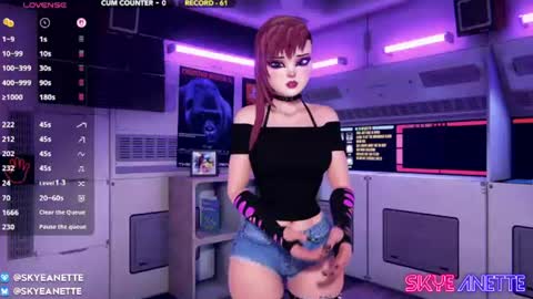 Snapshot of skyeanette chatting on 06-08-26, 01:09 SkyeAnette online show from 06-08-26, 01:09
