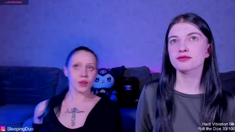 Snapshot of sleepingduo chatting on 05-30-26, 06:16 Hi We are Iva and Angela Nice to meet u 3 online show from 05-30-26, 06:16