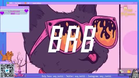 Snapshot of sweet_bluee chatting on 10-13-25, 01:00 Tutti  online show from 10-13-25, 01:00