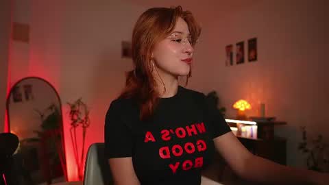 Snapshot of thegingerp chatting on 07-24-26, 11:14 Streaming mostly at online show from 07-24-26, 11:14